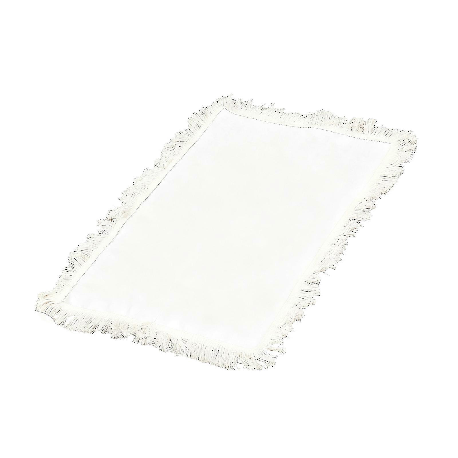 Practical Polyester Dining Mats Safe Materials Suitable for Daily Use Home Kitchen  White