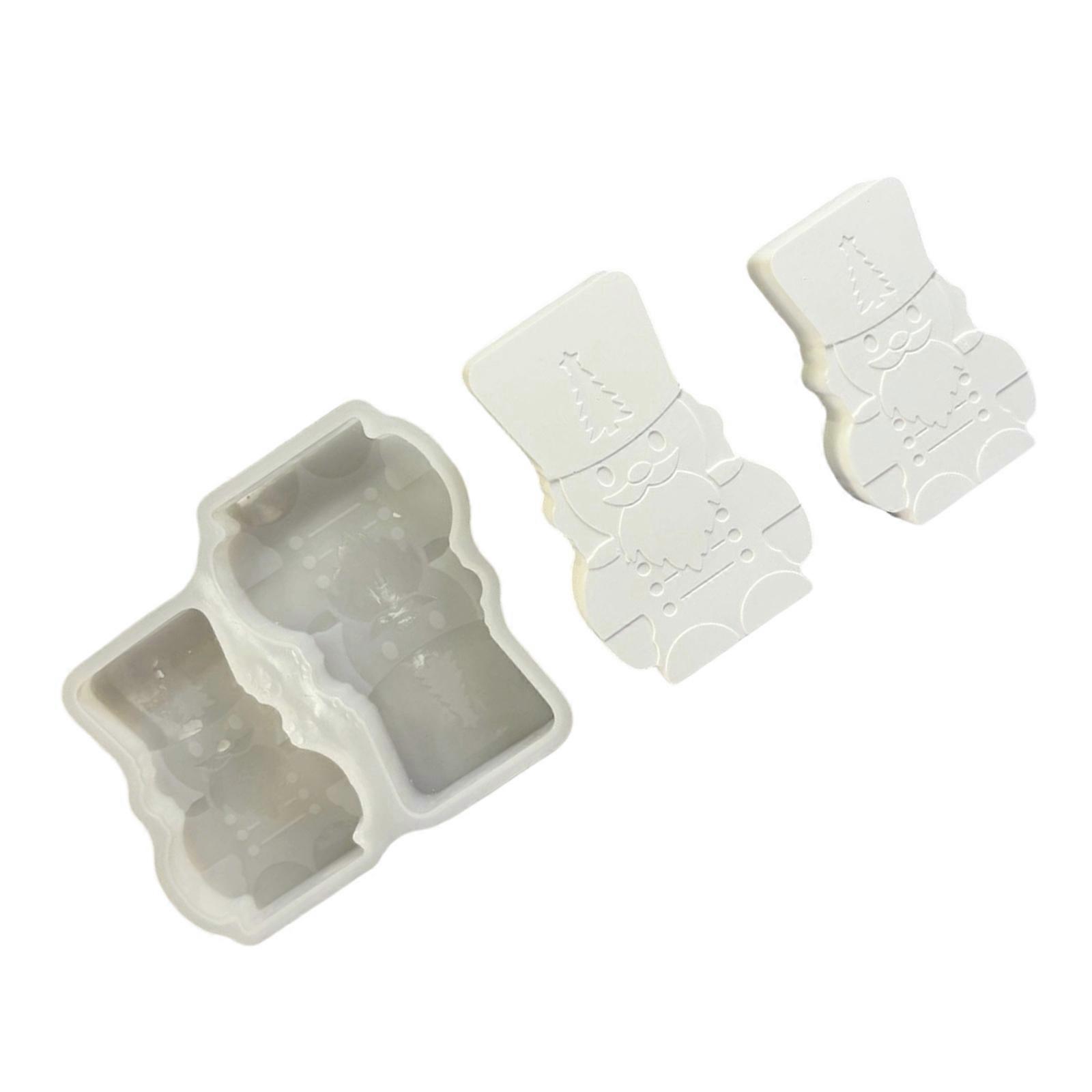 Nutcrackers Silicone Mould for Handmade Candle Soap Resin Crafts With Easy Releases Designs Multicolor
