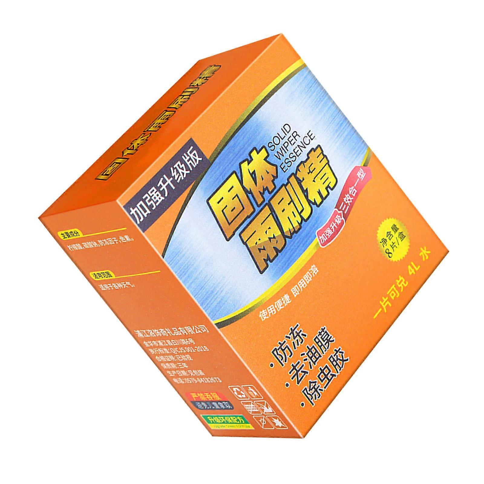 Small Windshield Washer Tablets with Corrosion Inhibitors Universal Fast Dissolving Cleaner Tab for Car SUVs Multicolor