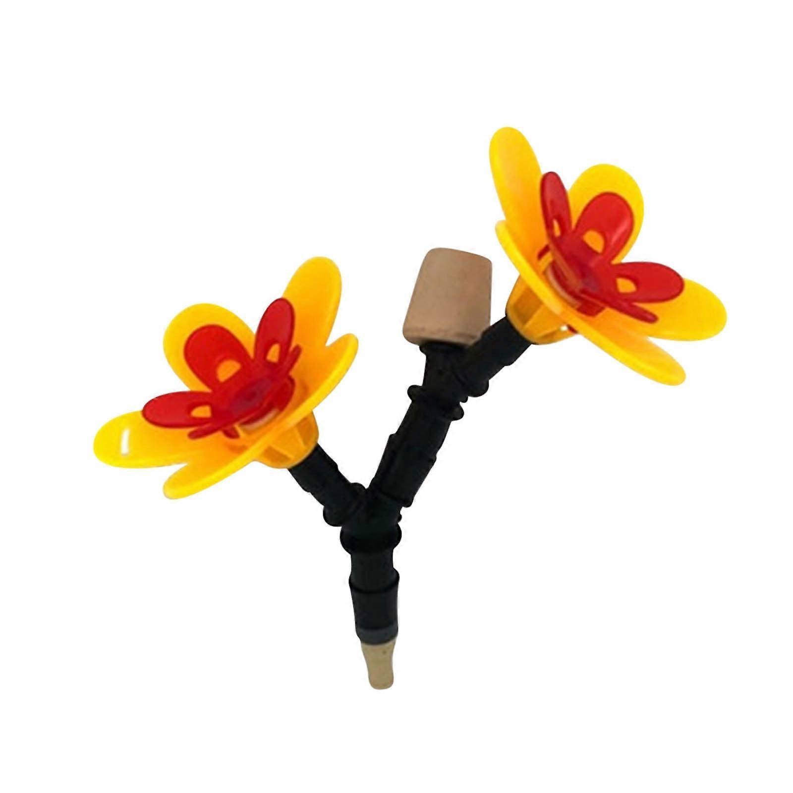 Xerdsx Heated Hummingbird Feeder, 3PCS DIY Kit Turn Your Own Recycled Bottles Into The Best Hummingbird Feeder