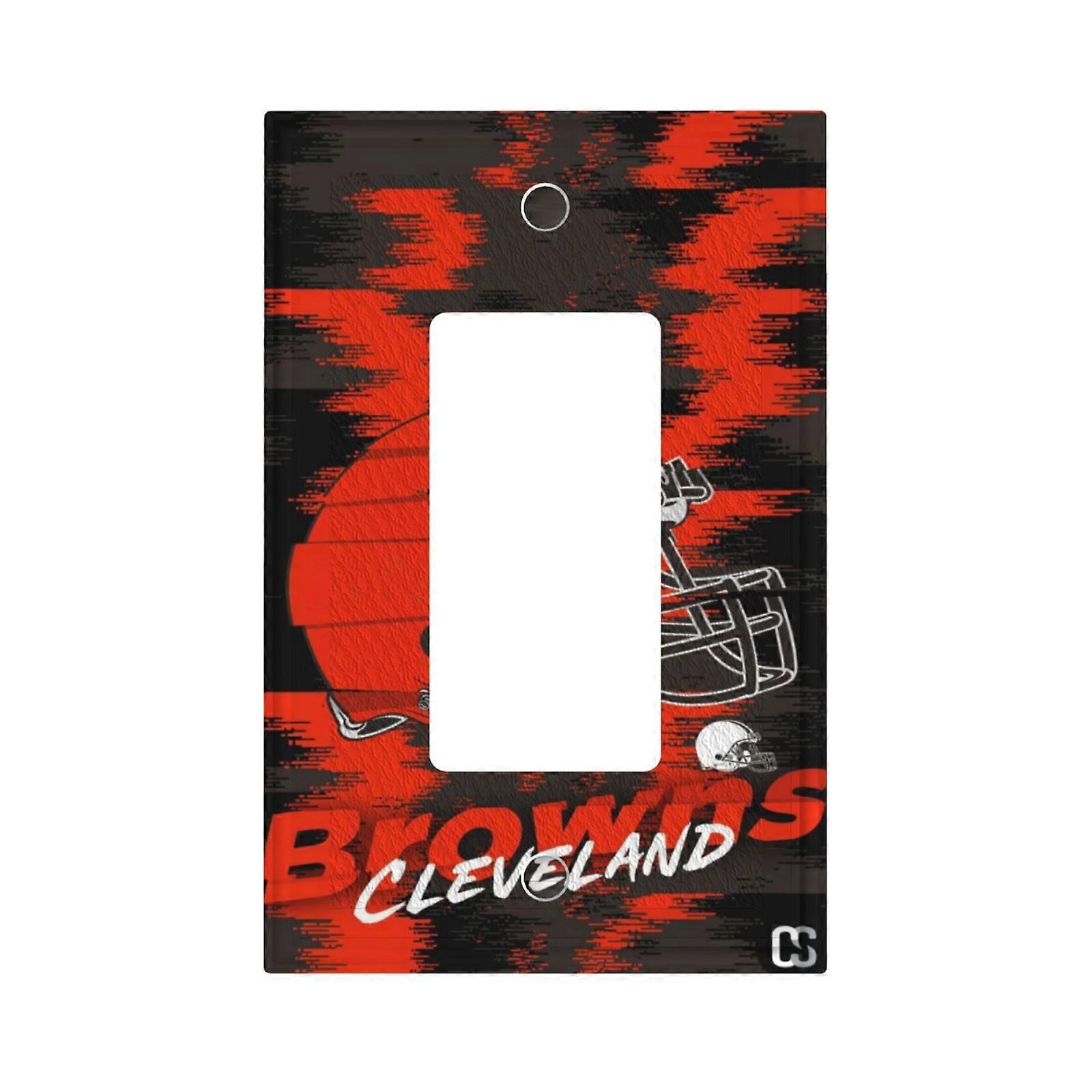 Browns Switching Lights Single Leather Roman Frame Switch Panel Wall Panel Single Double/Pull Light Switch