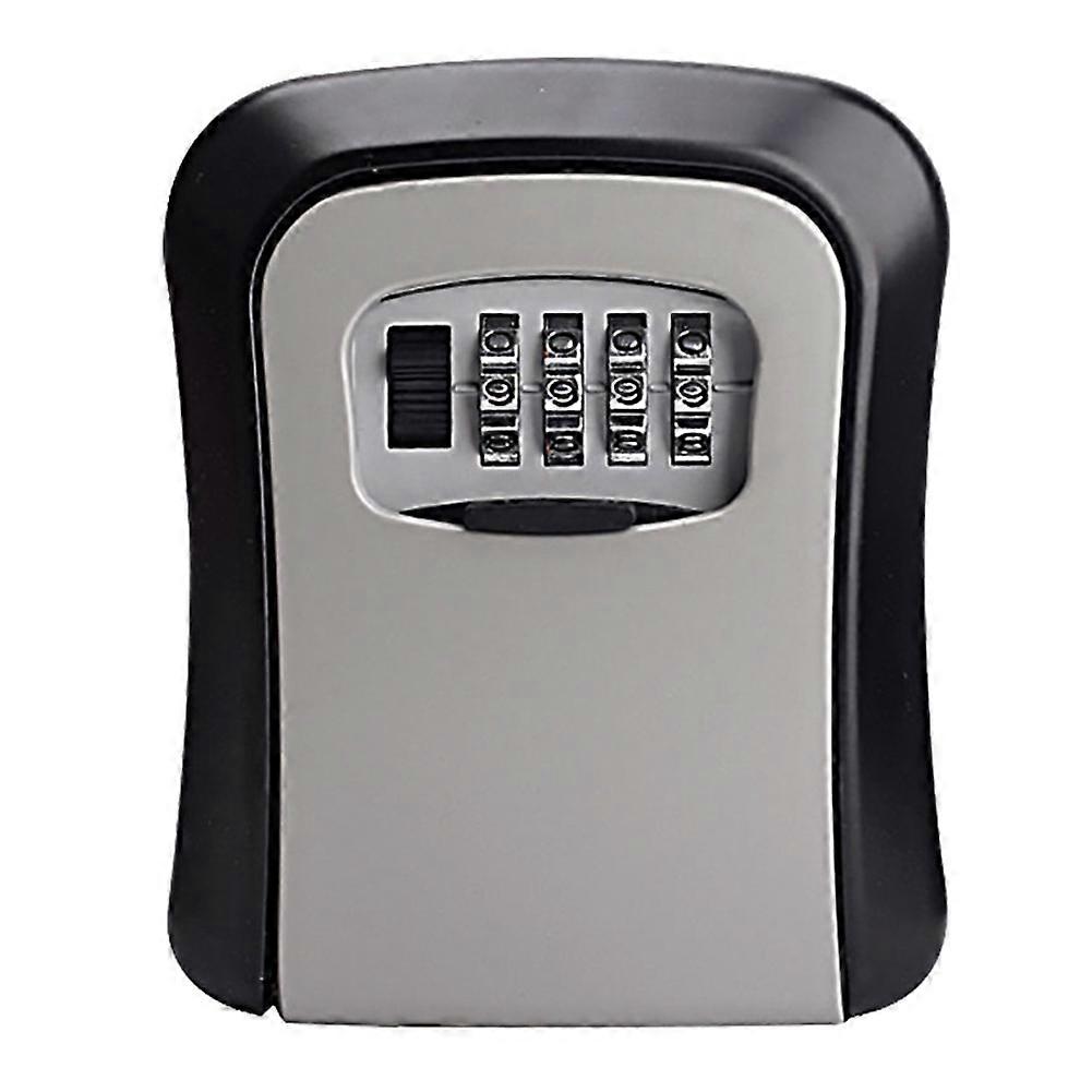 Wall Mounted Key Lock Box Digital Password Lock Office Key Safe Secret Storage Box