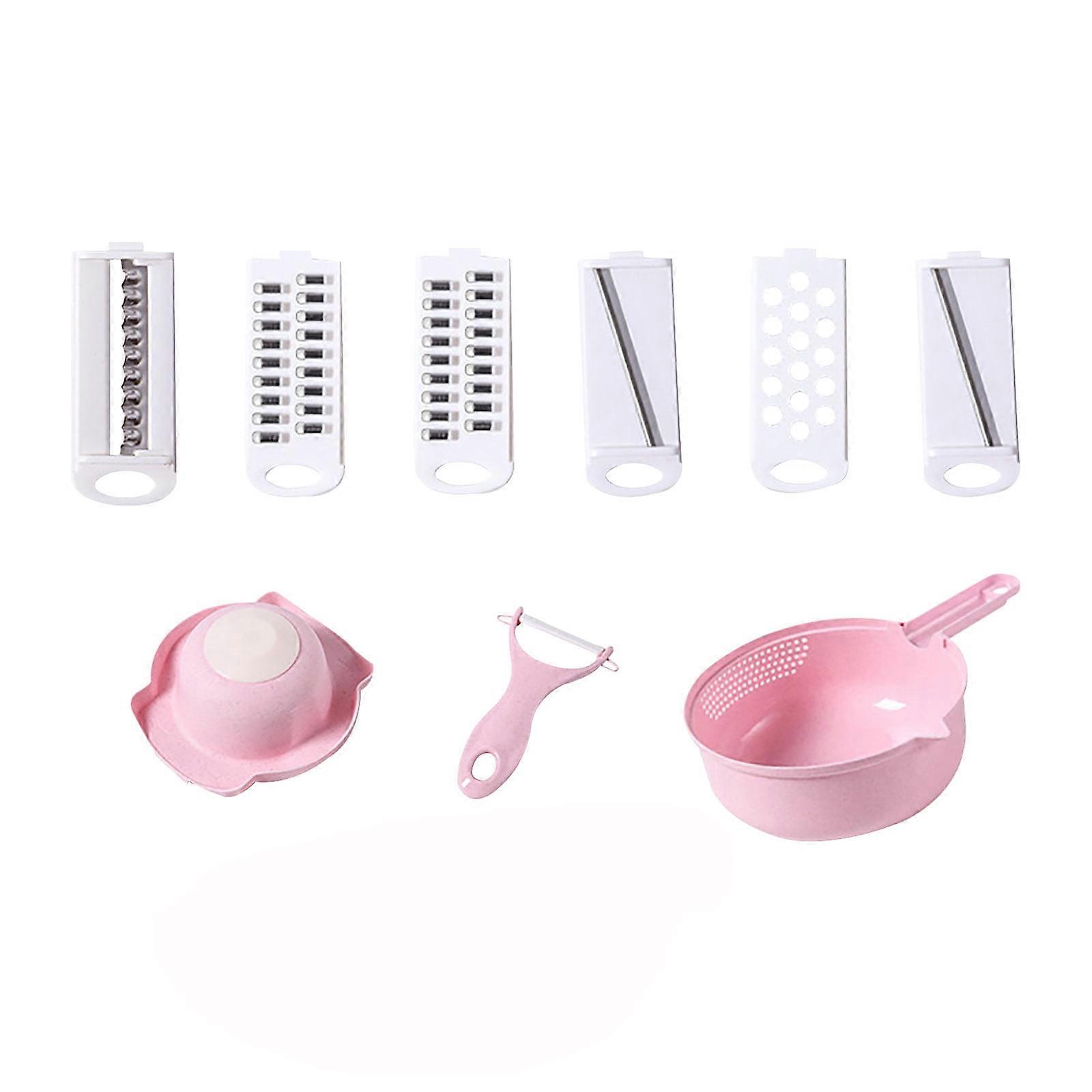 Tarmeek Vegetable Slicers Cutter - Cheese Grater Multi-function Vegetable 12 Piece Set,Kitchen UItensils Set