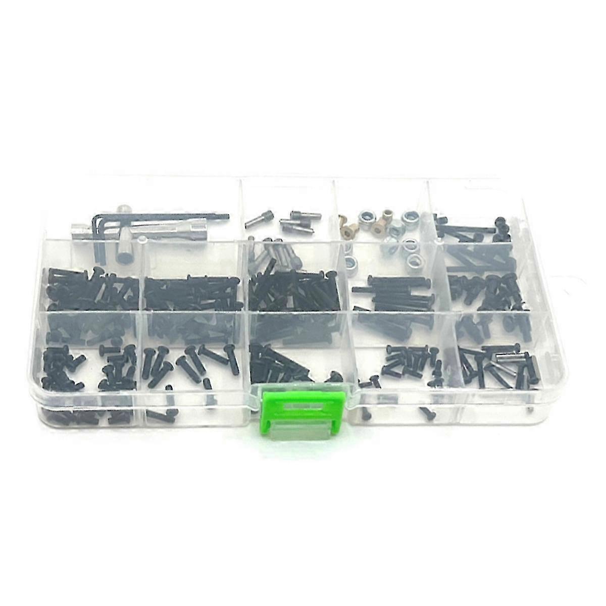 Metal Upgrade Retrofit Screw Tool Box For 1/12 RC Car