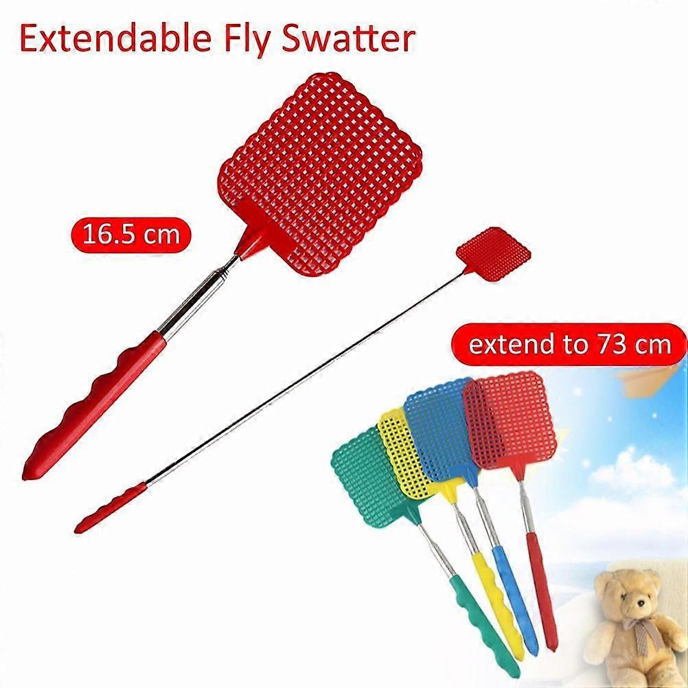 73cm Telescopic Fly Swatter - Pest Control Tool