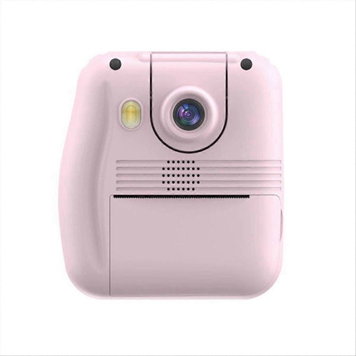 Flip Lens Kids Printer Multi-Function Digital Small SLR Pink