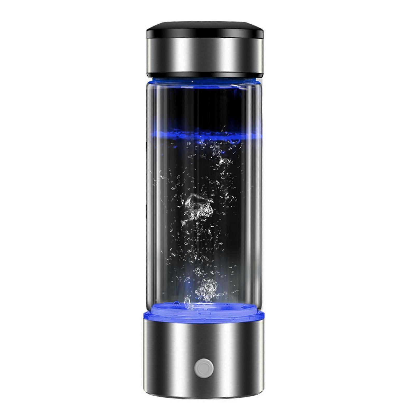 450ml Portable Hydrogen Rich Water Maker Alkaline Bottle Cup Ionizer Generatoro2
