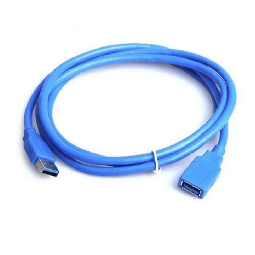 USB 3.0 Extension Extender Cable Cord M/F Standard Type A Male to Female Blue
