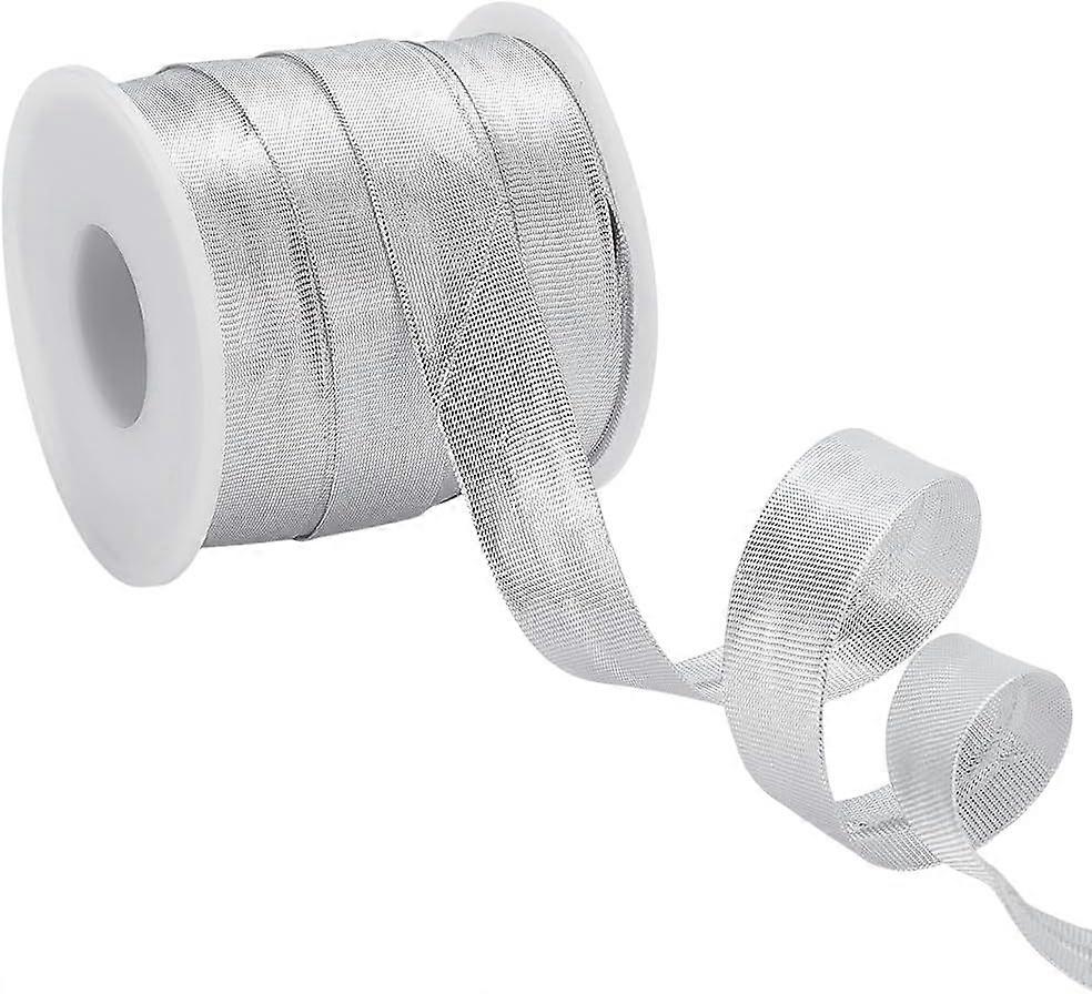 Double Fold Bias Tape Satin Bias Tape 5/8 inch Wide Fold Over Ribbon Binding Tape Fiber Piping Trim for DIY Craft Seaming Hemming Quilting Garment Che