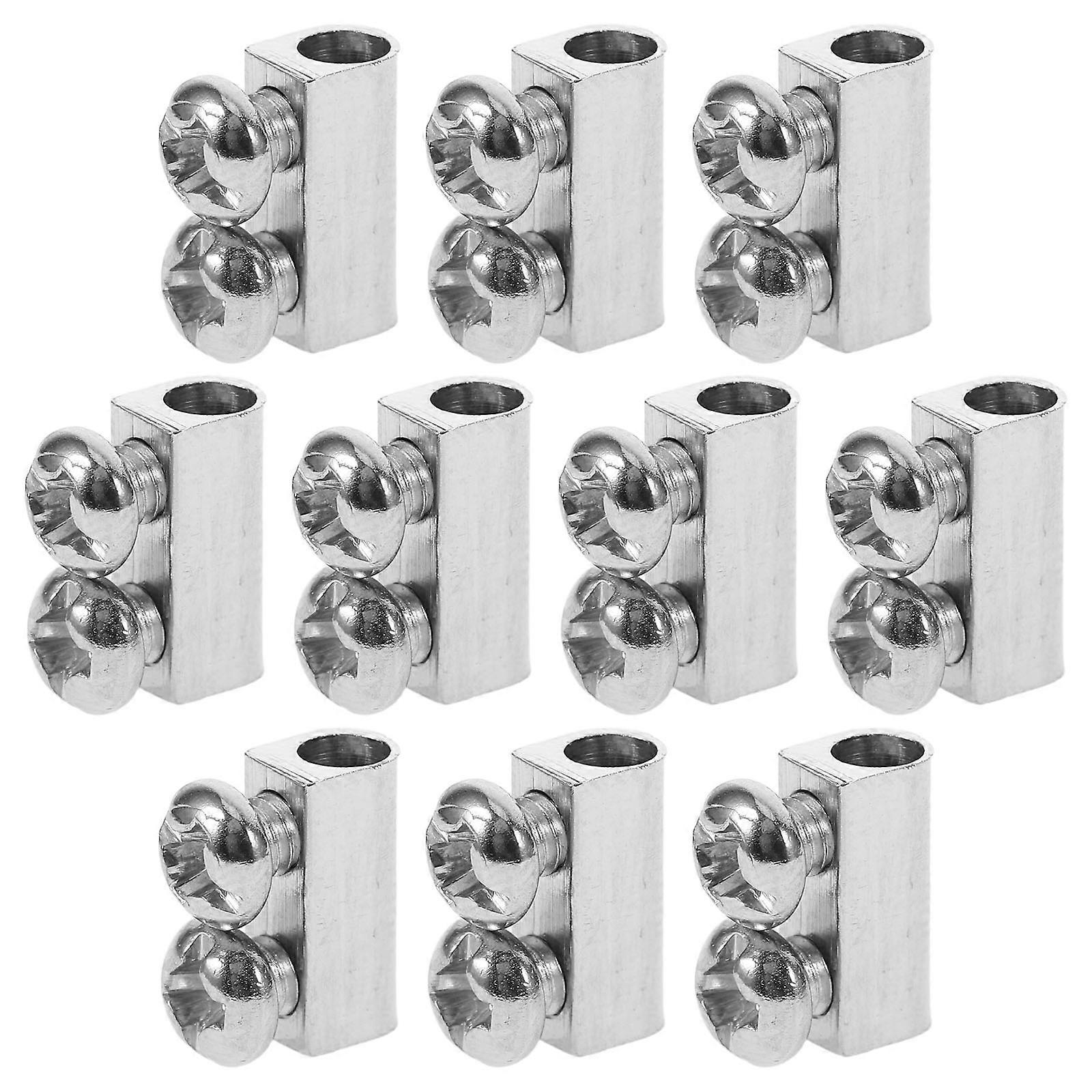 Adjustable Wire Rope Cable Clip for Secure Holding with 10Pcs Iron Clamps