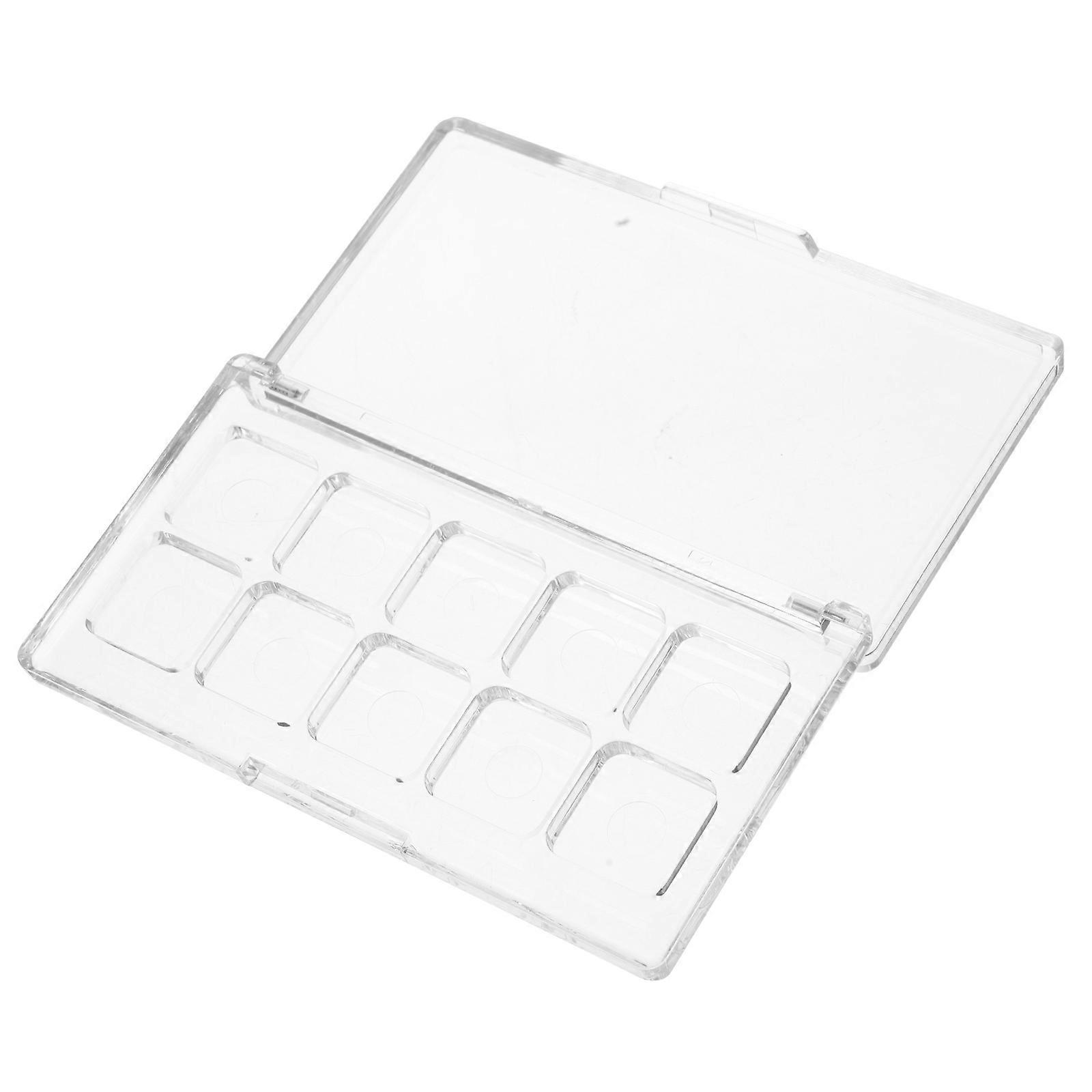 Transparent Eyeshadow Palette Organizer for DIY Makeup Storage