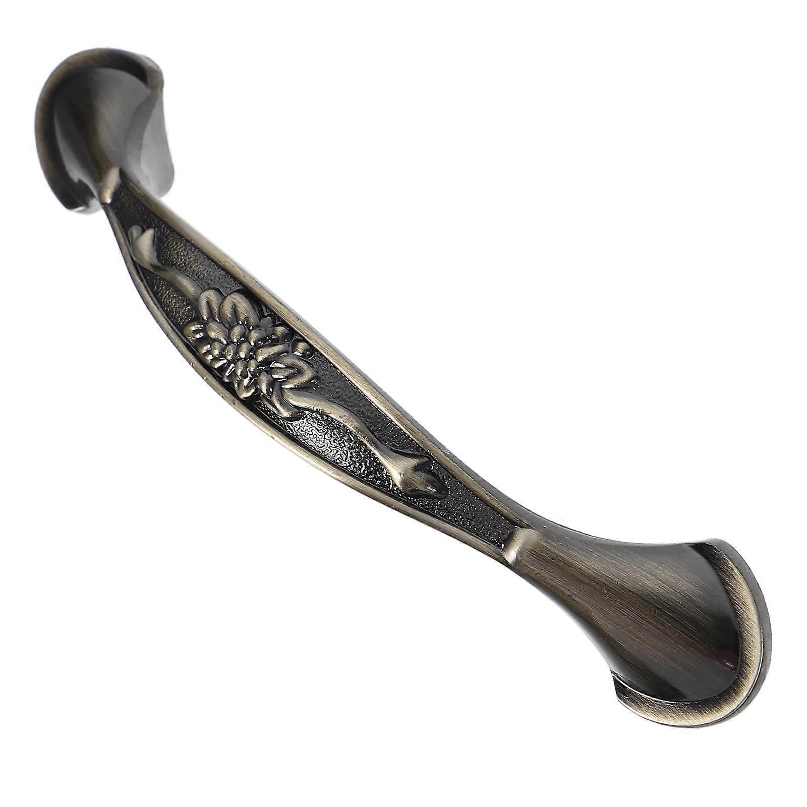 Zinc Alloy Vintage Cabinet Handle Pull Handle for Door Use Brown