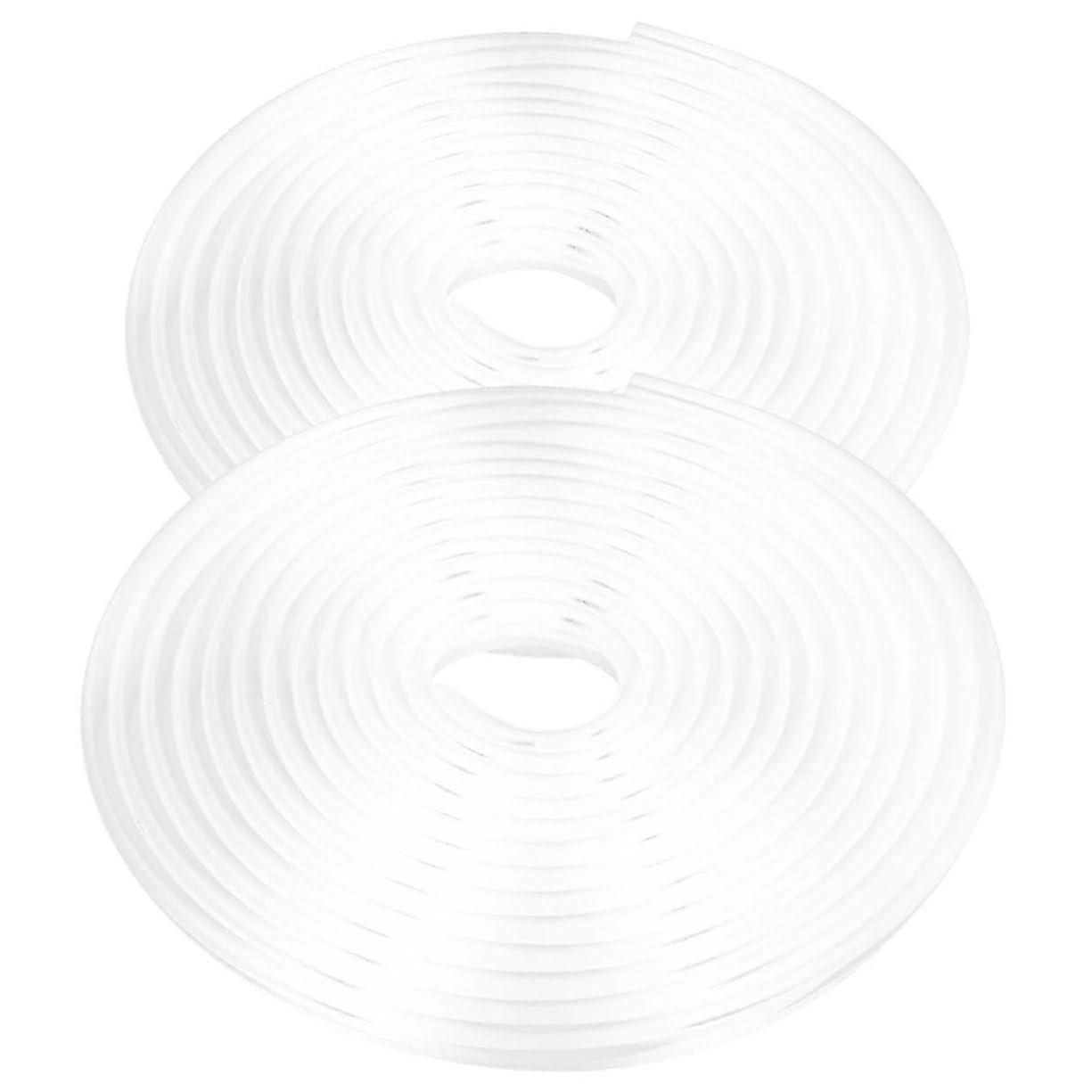 2Pcs Transparent Car Door Edge Guard Protector Strip, SelfAdhesive WeatherResistant Rubber