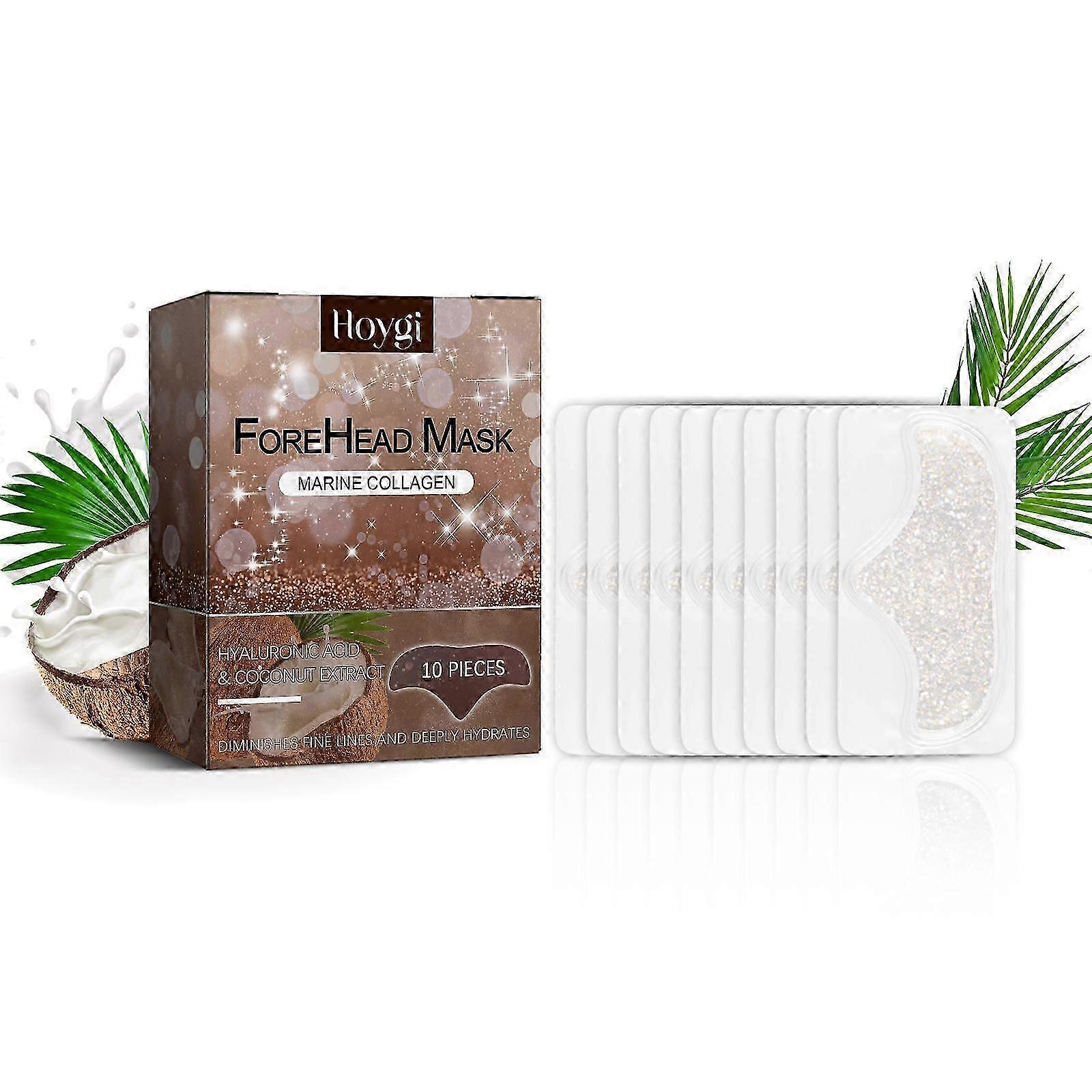 Revitalize & Smooth Forehead Mask - Hydrate, Reduce Wrinkles, Boost Confidence (10pcs)