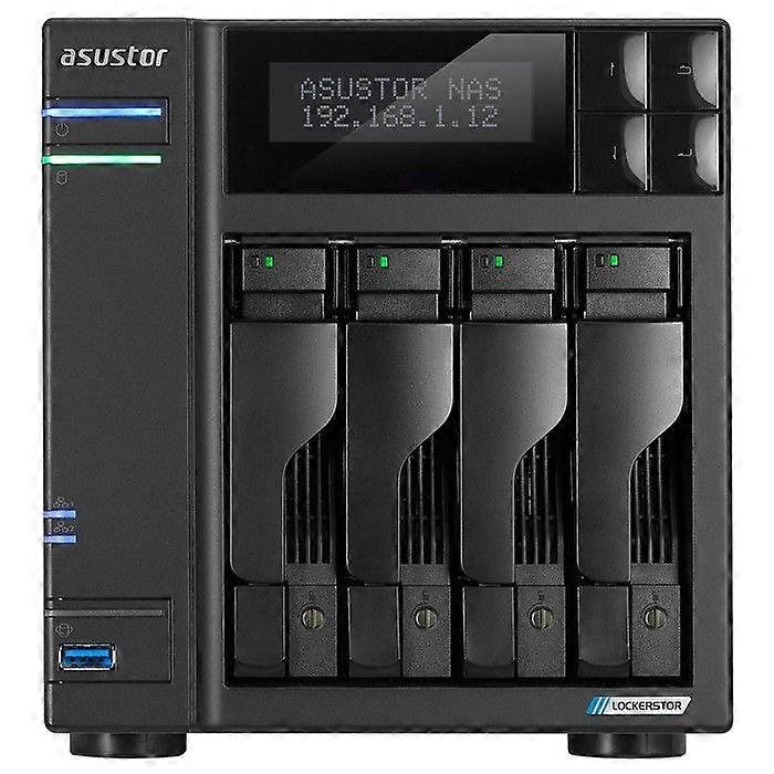 ASUSTOR LOCKERSTOR 4 GEN2 - AS6704T | 4-BAY NAS, QUAD-COR PROCESSOR