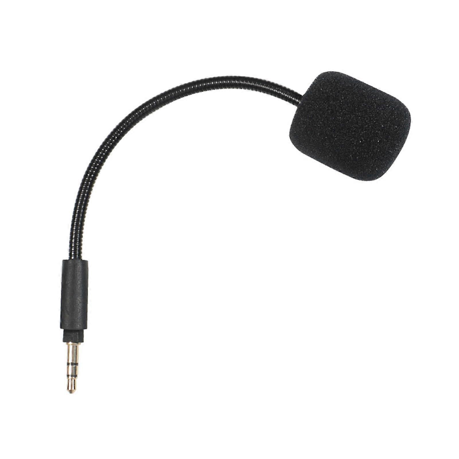 Replacement 3.5mm Game Mic G30S Compatible Detachable Noise Cancelling Microphone For Wireless Gaming Headsets