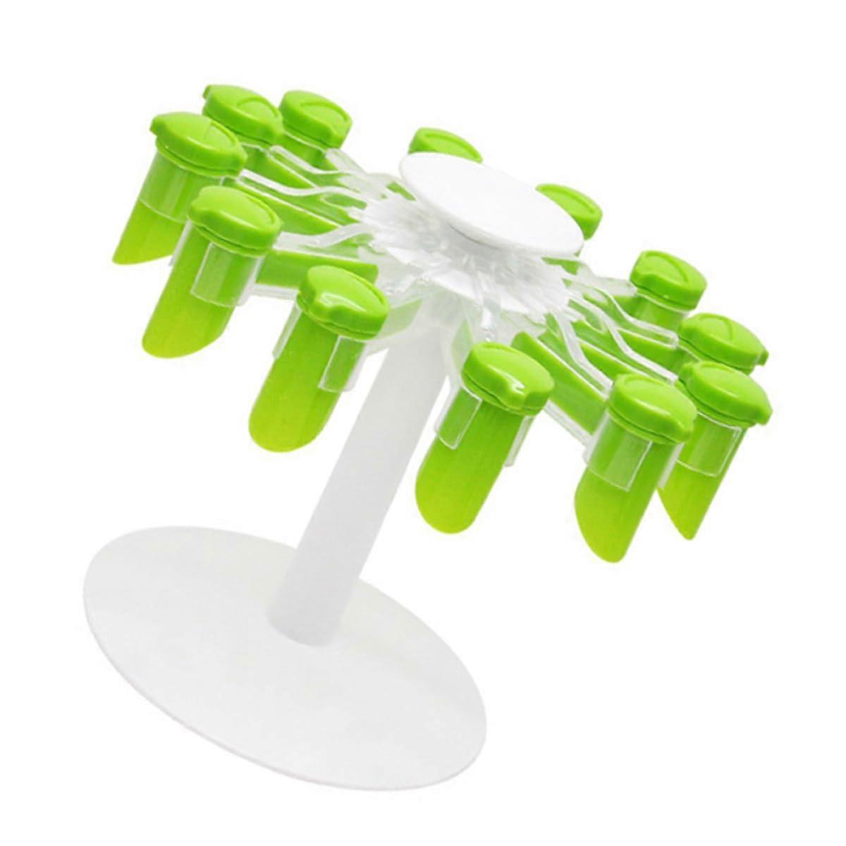 Rotating Spice Rack with 360° Smooth Rotation, SpaceSaving Kitchen Organizer for Countertop