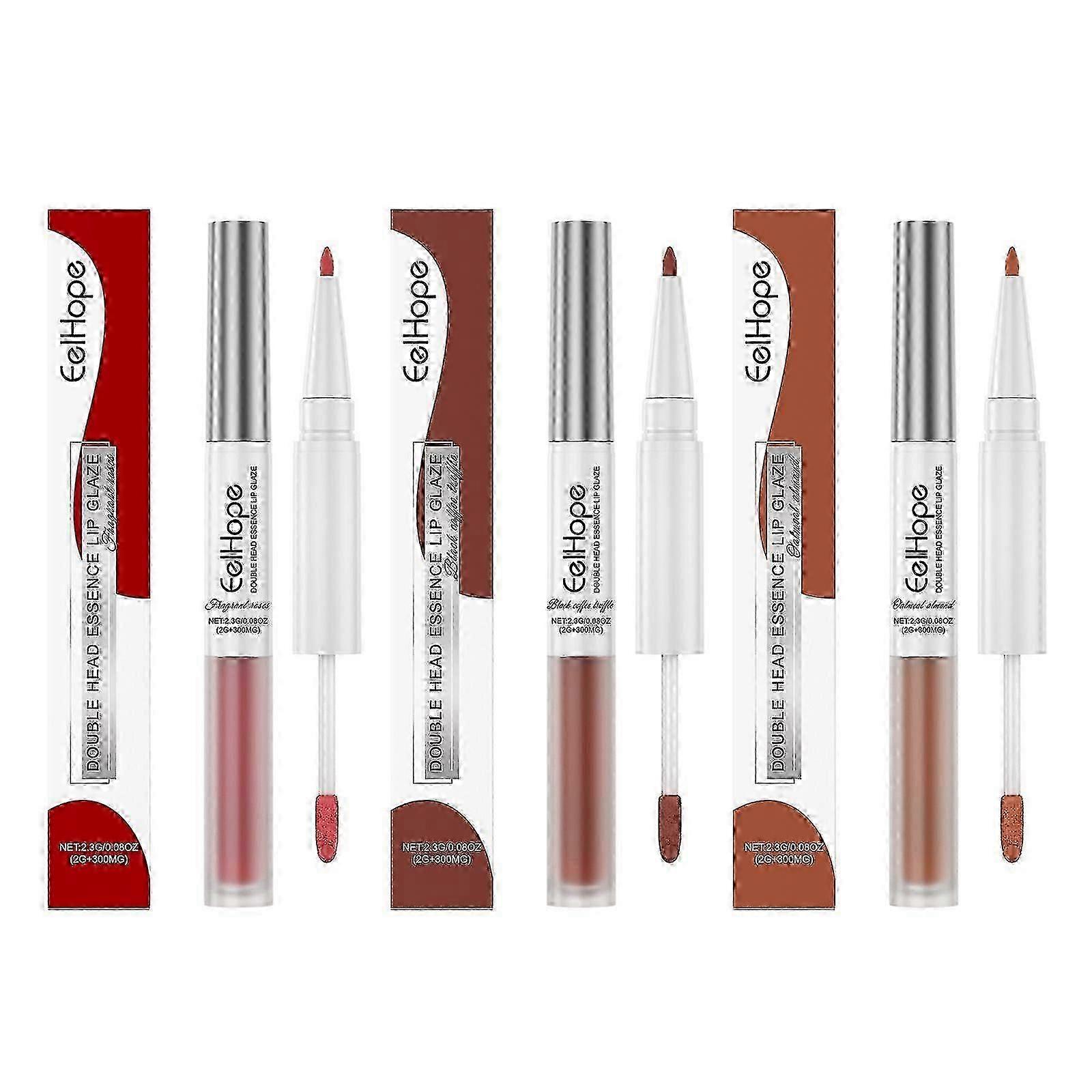 Double-Headed Essence Lip Liner Lip Lacquer Pen