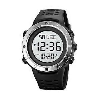 Sports Watch Odporny na wstrząsy Funkcja odliczania Duży ekran Obsługa przycisku Łatwy do odczytania Dekoracyjny wodoodporny zegarek sportowy na świeżym powietrzu Mężczyźni Big D