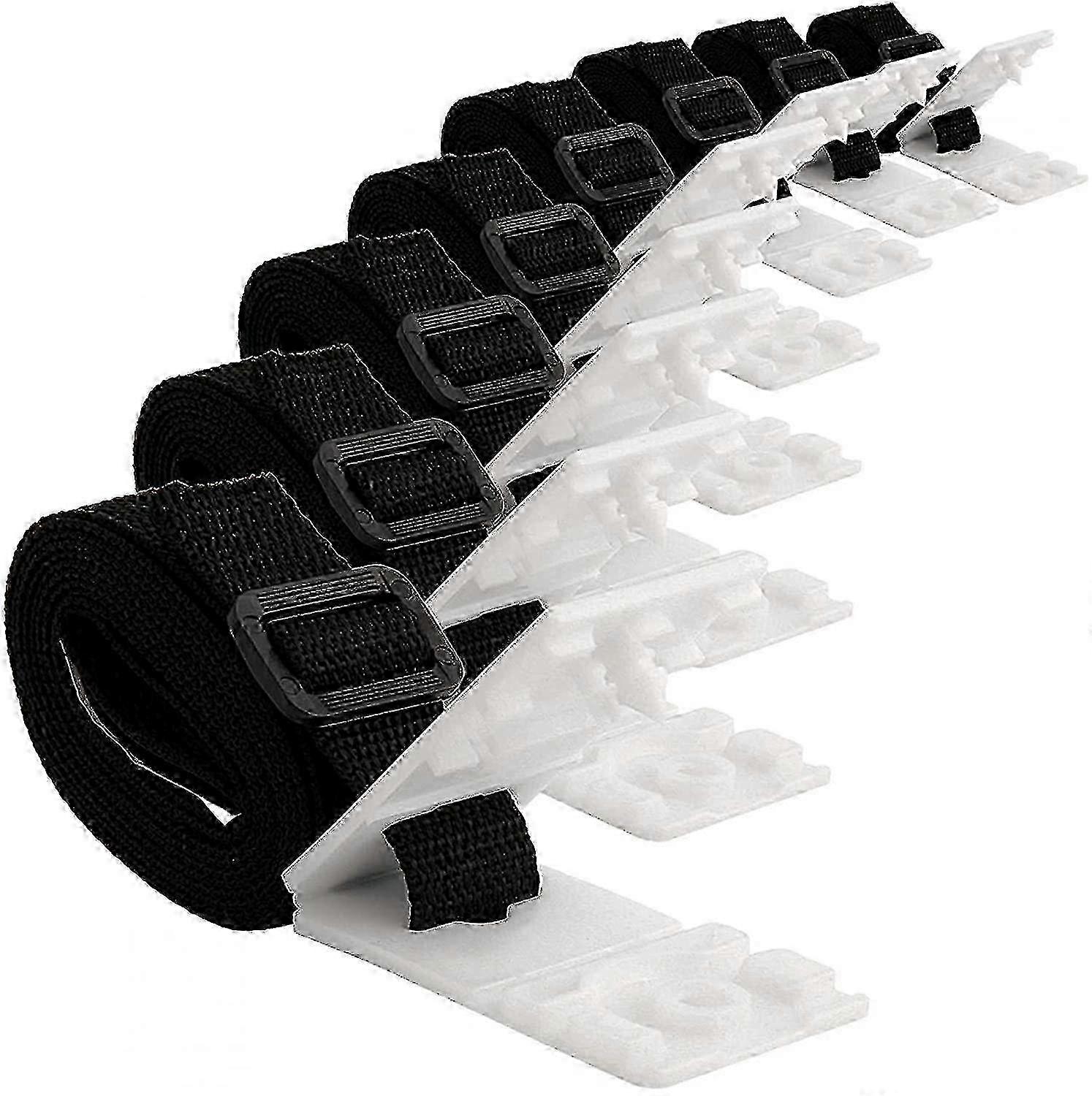 Pool solar cover fixing kit with 8 straps for easy installation