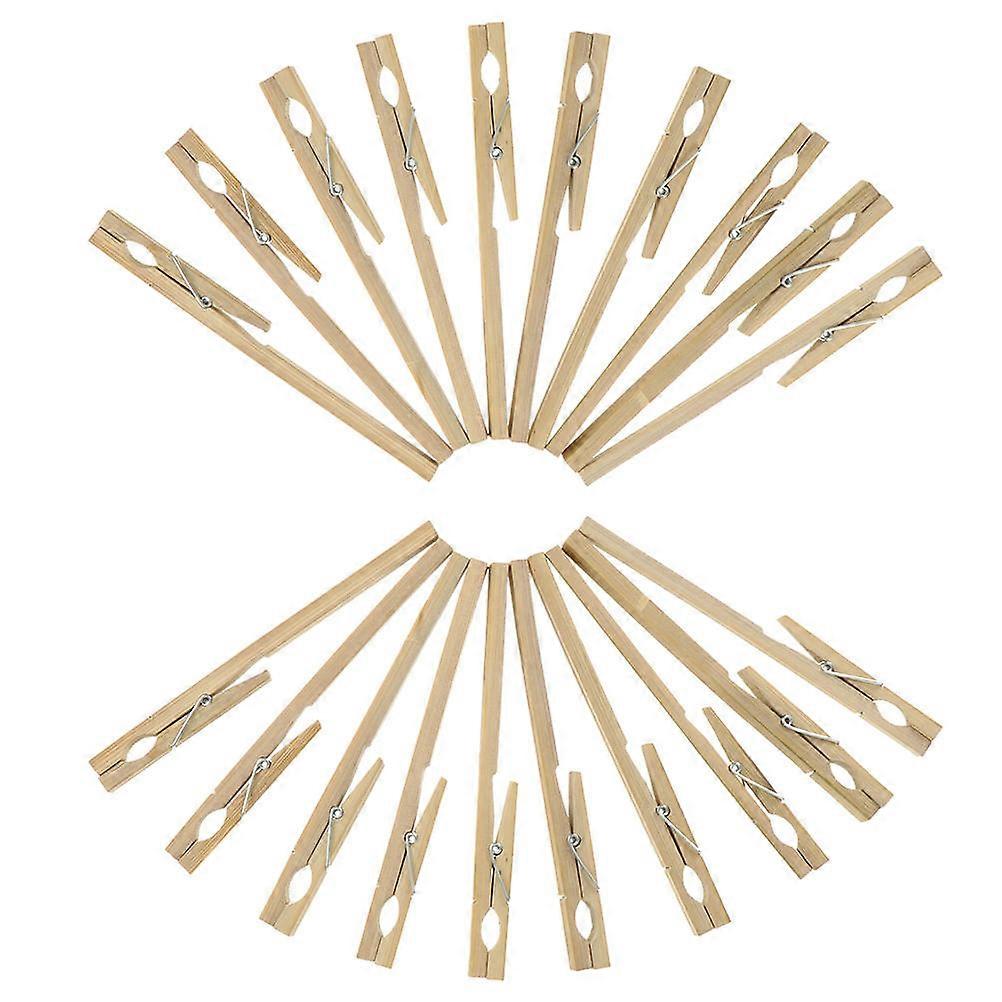 Bamboo Test Tube Clip for Experiment Practical Use 20Pcs Durable Clips