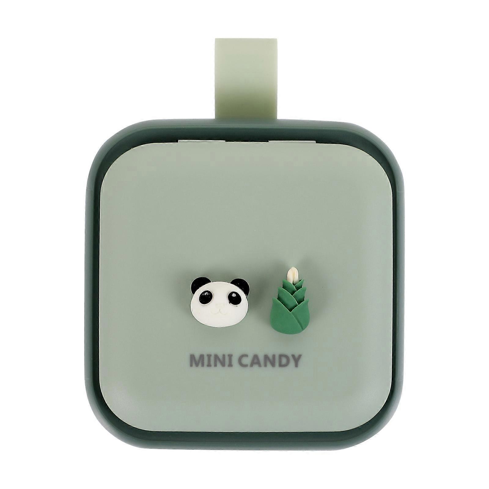 Multi Compartments Pill Case for Storing Weekly Medicine 1Pcs Green