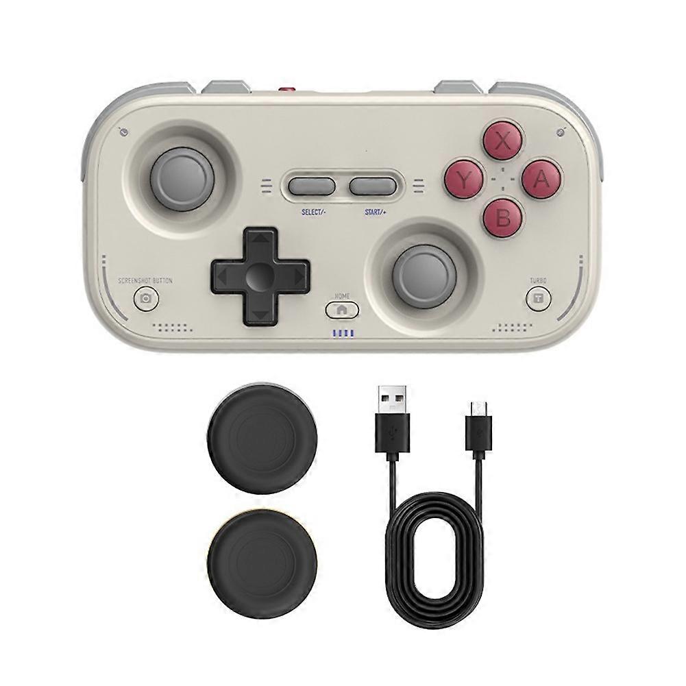 Pocket Retro Game Controller for Switch2/PC/IOS/Android with Hall Joysticks Mini Portable Gamepad B