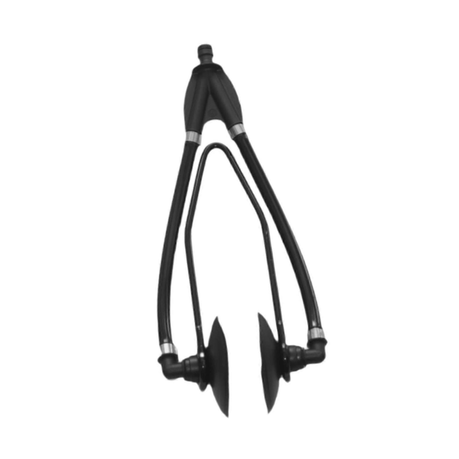 Outboard Motor Flusher Double Water Feed for Marine Boat Engine Cleaning Performance Round