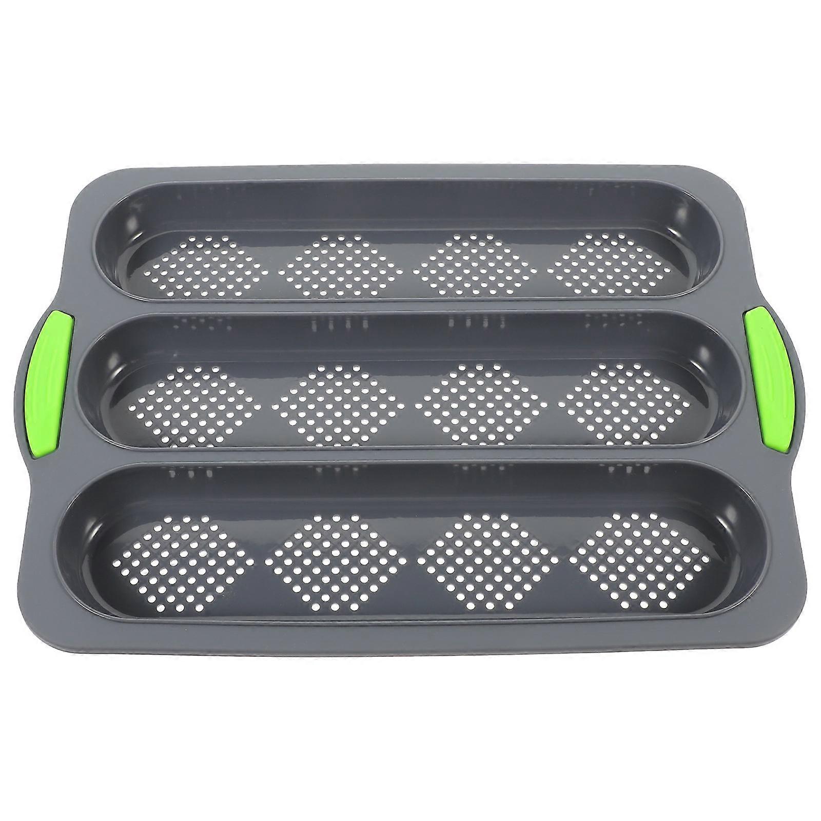 Silicone Baking Mold Bread Pans Non-Stick Heat Transfer Even 1Set