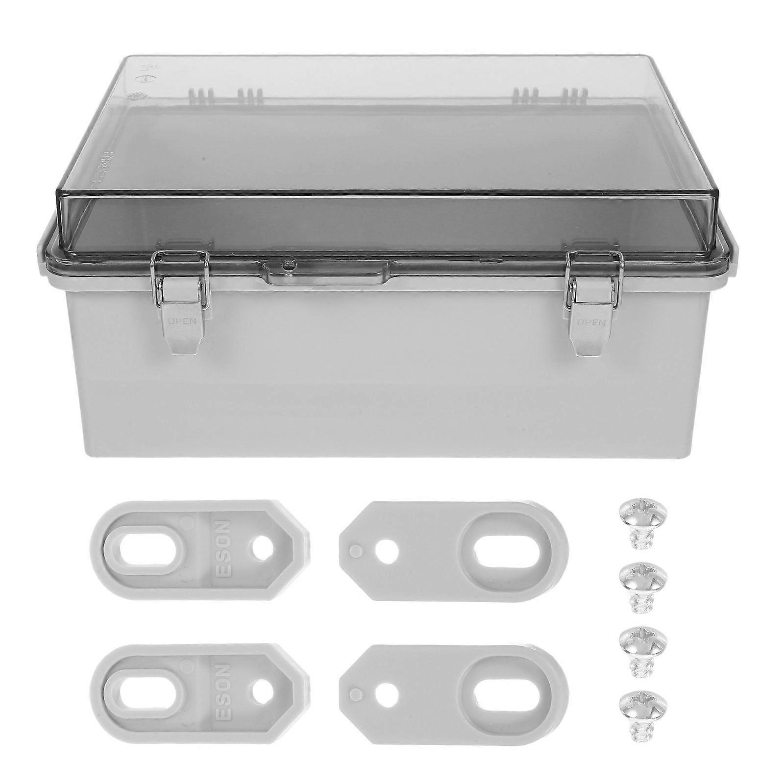 Weatherproof Electrical Enclosure for Outdoor Wiring with Mounting Plate