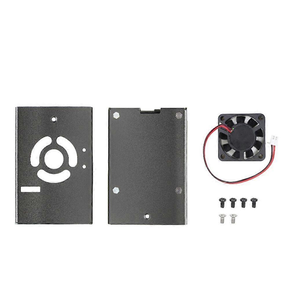 RDK X5 Robot Development Board Case Aluminum Alloy Shell Main Control Chassis with Cooling Fan