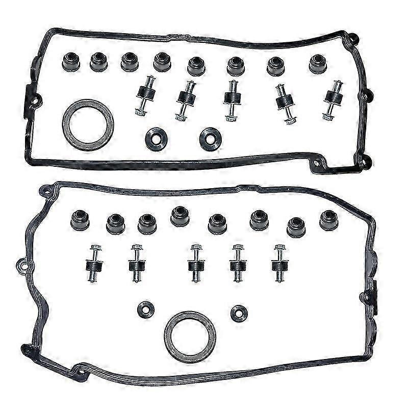 Valve Cover Gasket Set L+R for - E65 E66 E67 E60 E61 E63 E64 E53 E70 48I 11127513194 11127513195