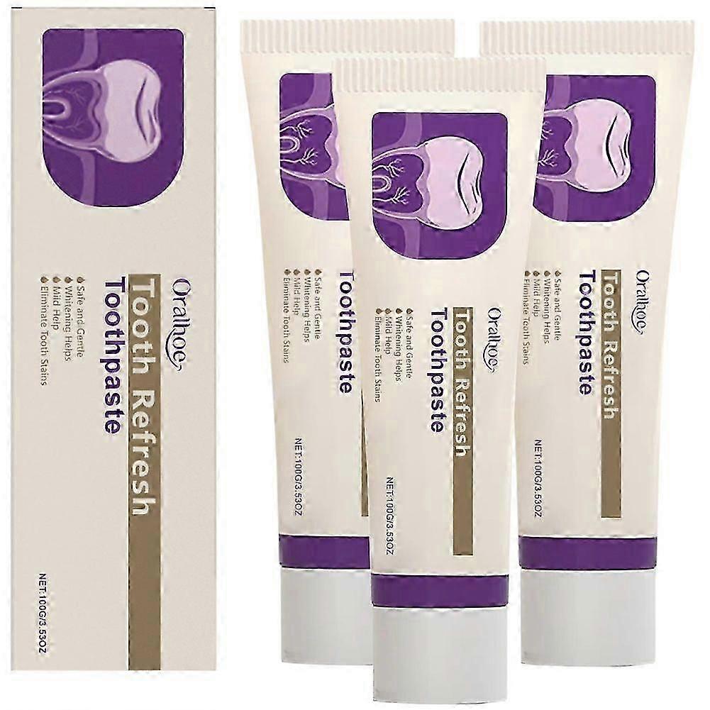 Nature Tooth Refresh Toothpaste, Hydroxyapatite Toothpaste for Sensitive Teeth