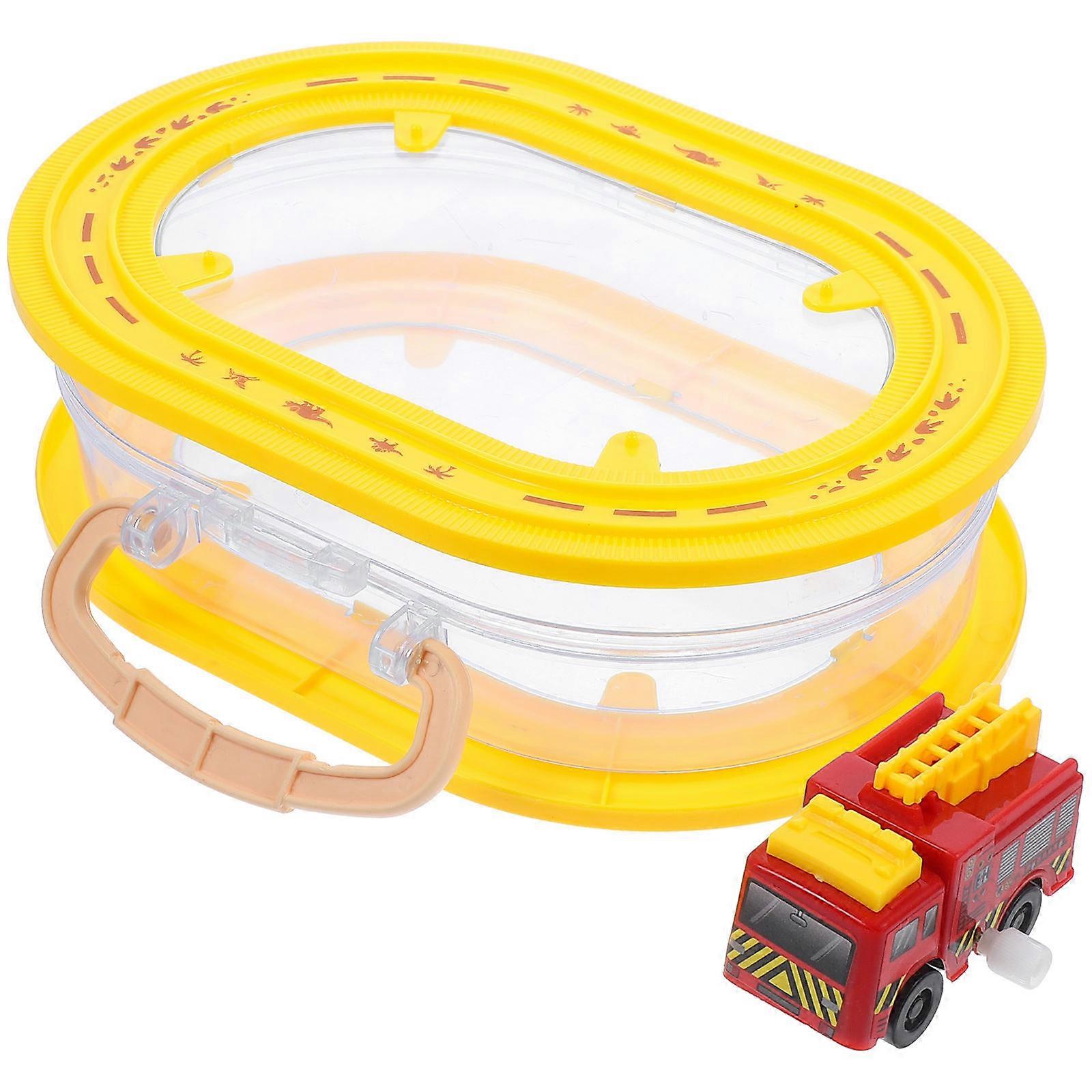 Toy Box Simulation Mini Wind-Up Car Toy for Role Play 5Pcs Set