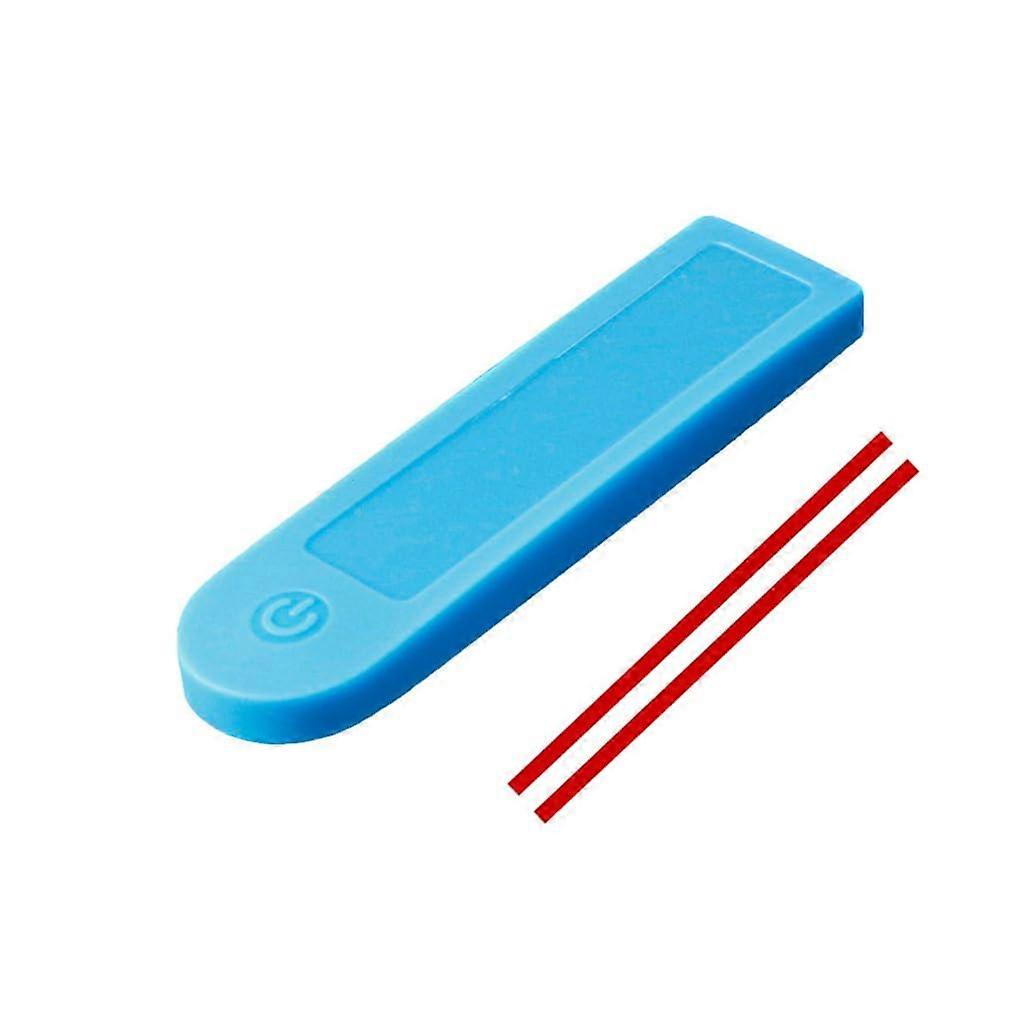 Electric Scooter Dashboard Cover Waterproof Scratch Resistant Semi Transparent Blue Protector
