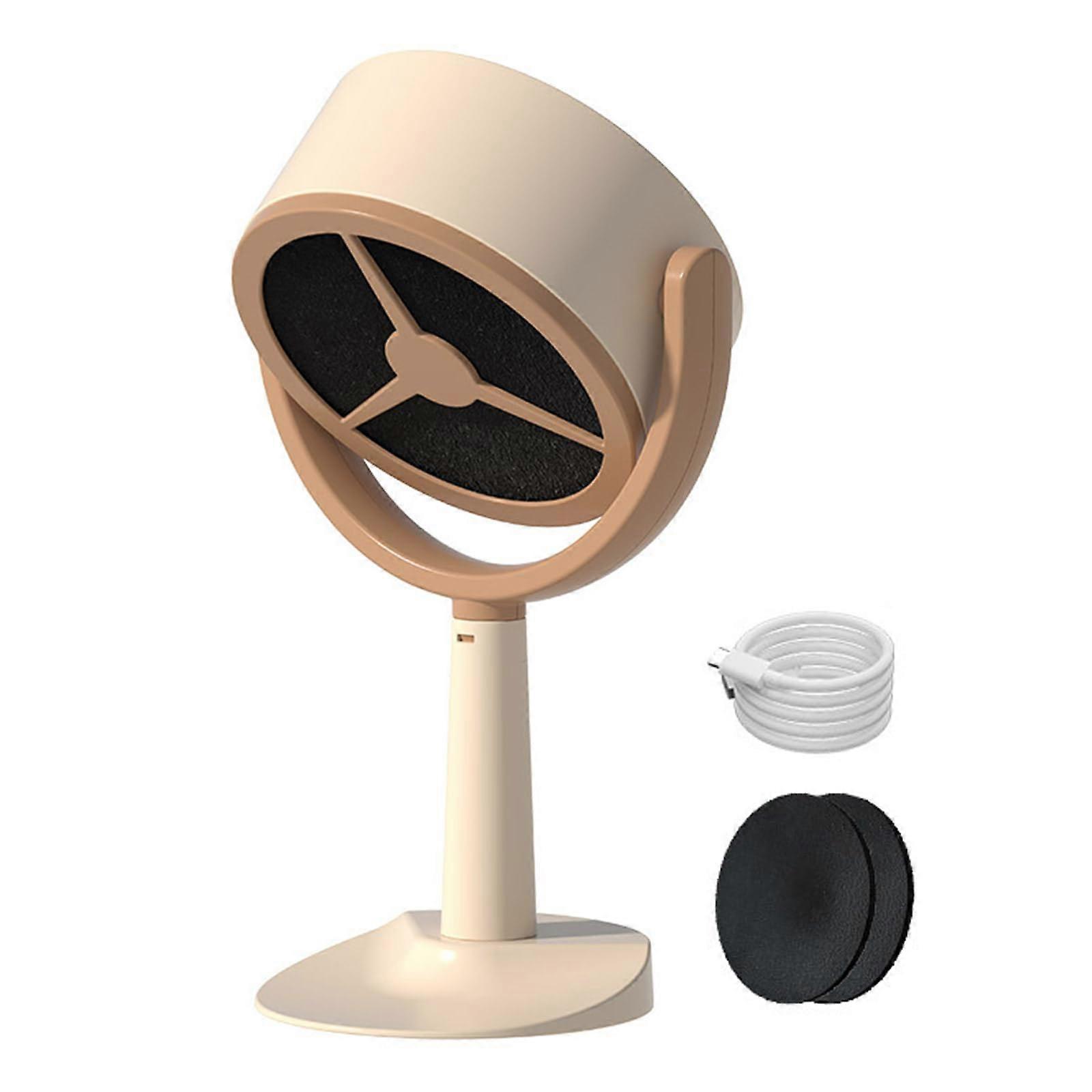 Portable Range Hood with Low Noise Ventilation, Rechargeable Tabletop Extractor for BBQ and Camping