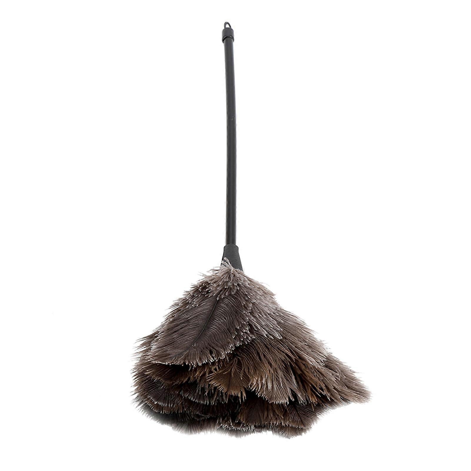 Handmade Ostrich Feather Duster Washable Reusable for Delicate Surfaces Home and Office