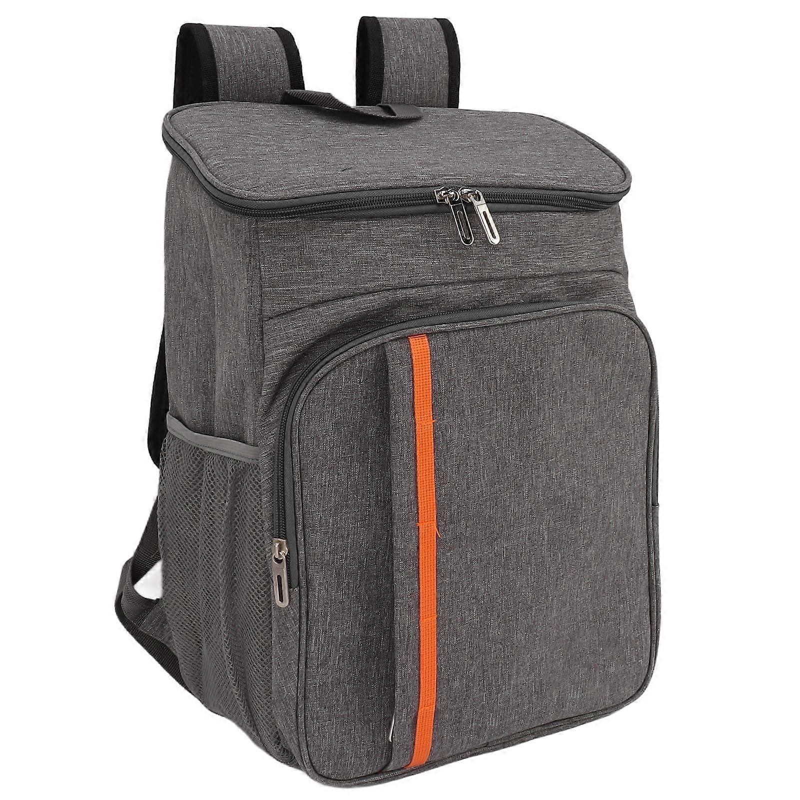 Insulated Food Delivery Backpack with Thermal Insulation, Waterproof Interior, Large Capacity for Camping