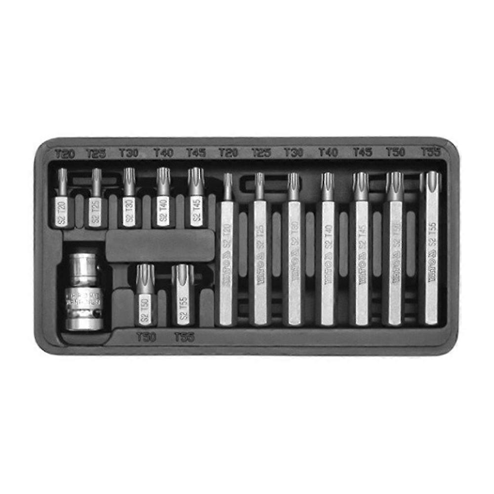 Yato stål Torx-bits (pakke med 15)