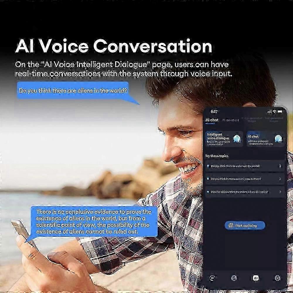 Hy C8 PRO Multifunctional AI Bluetooth Smart Glasses, Wireless Headphone Ai