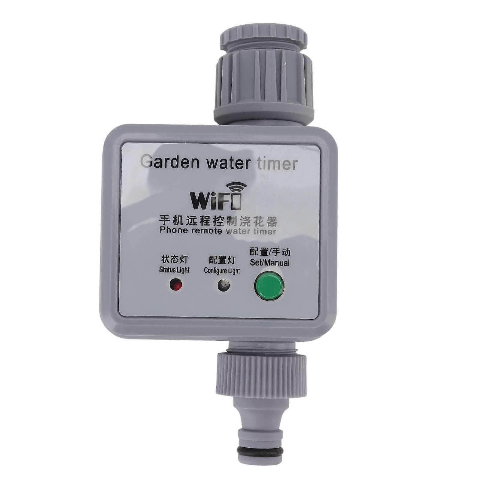 Smart Water Timer with App Control, USB Powered Automatic Irrigation System for Garden and Balcony