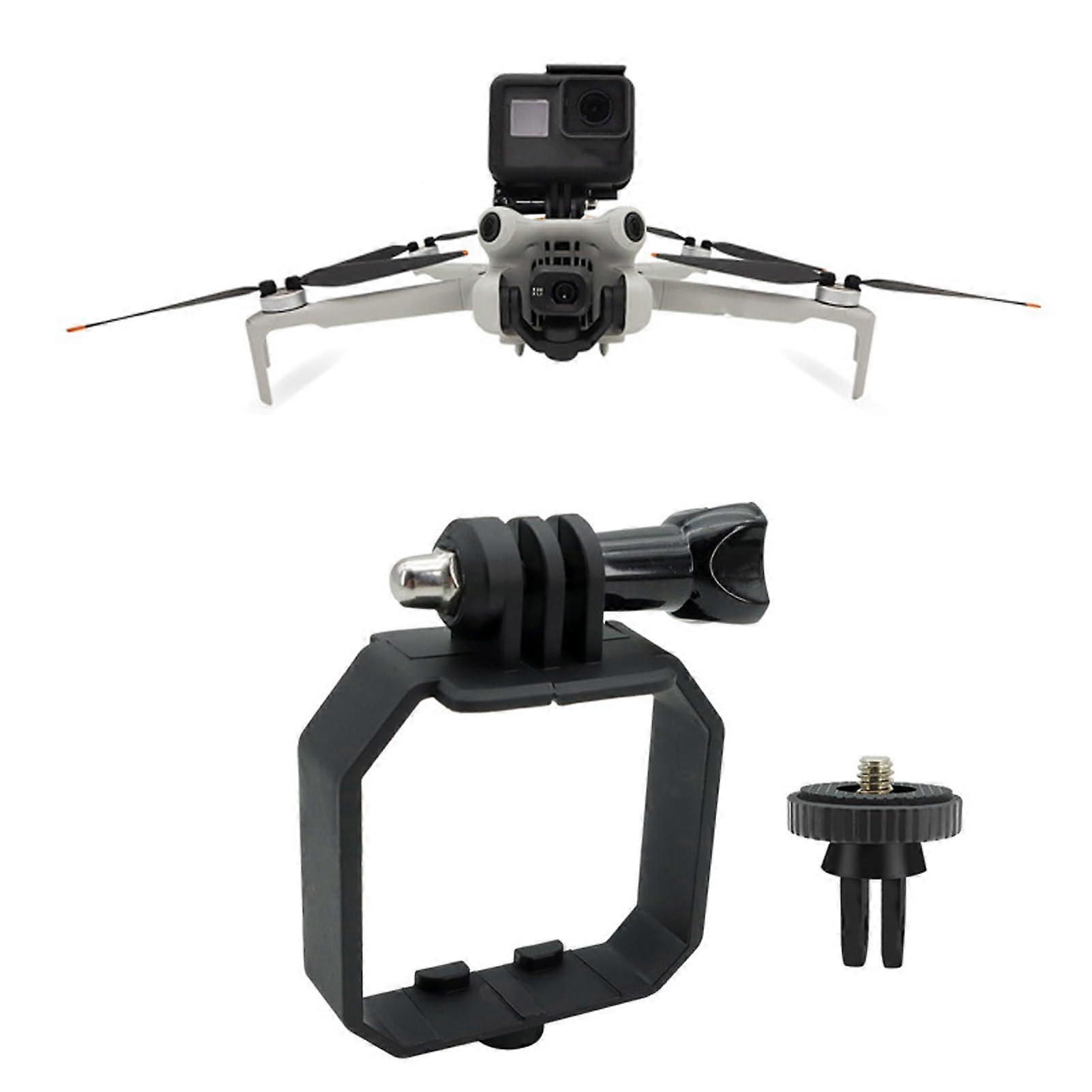 Accessories for DJI Mini 4 Pro Camera Mount Bracket with 1/4 Screw Tripod Adapter for Mini 3 Pro