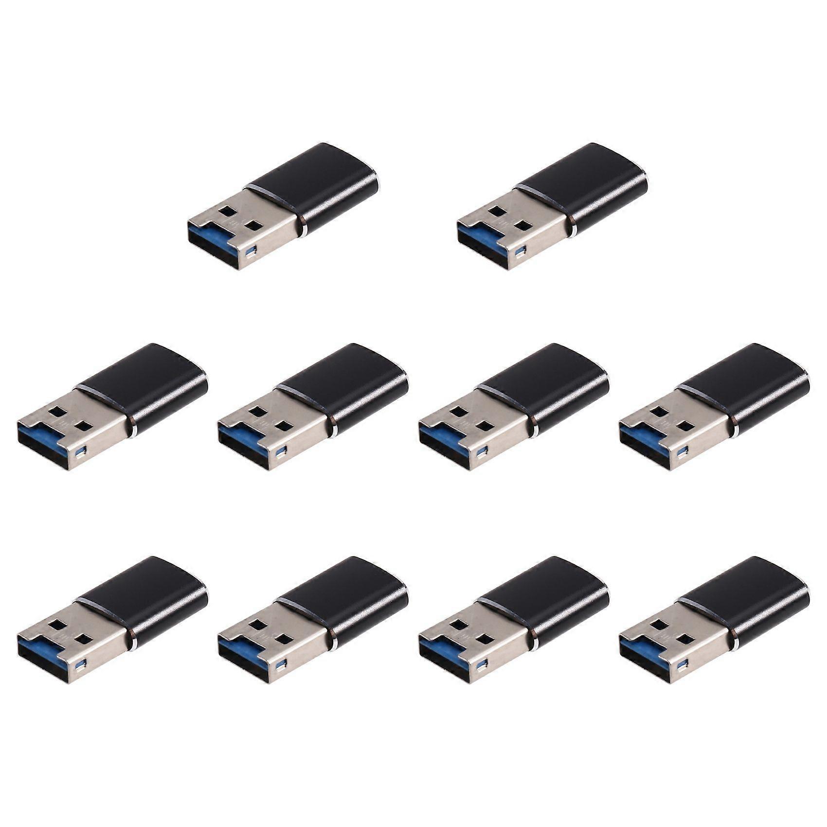 10X Aluminum Mini USB 3.0 Memory Card Reader Adapter for Micro-SD Card/TF Card Reader Adapter Pc Computer Laptop