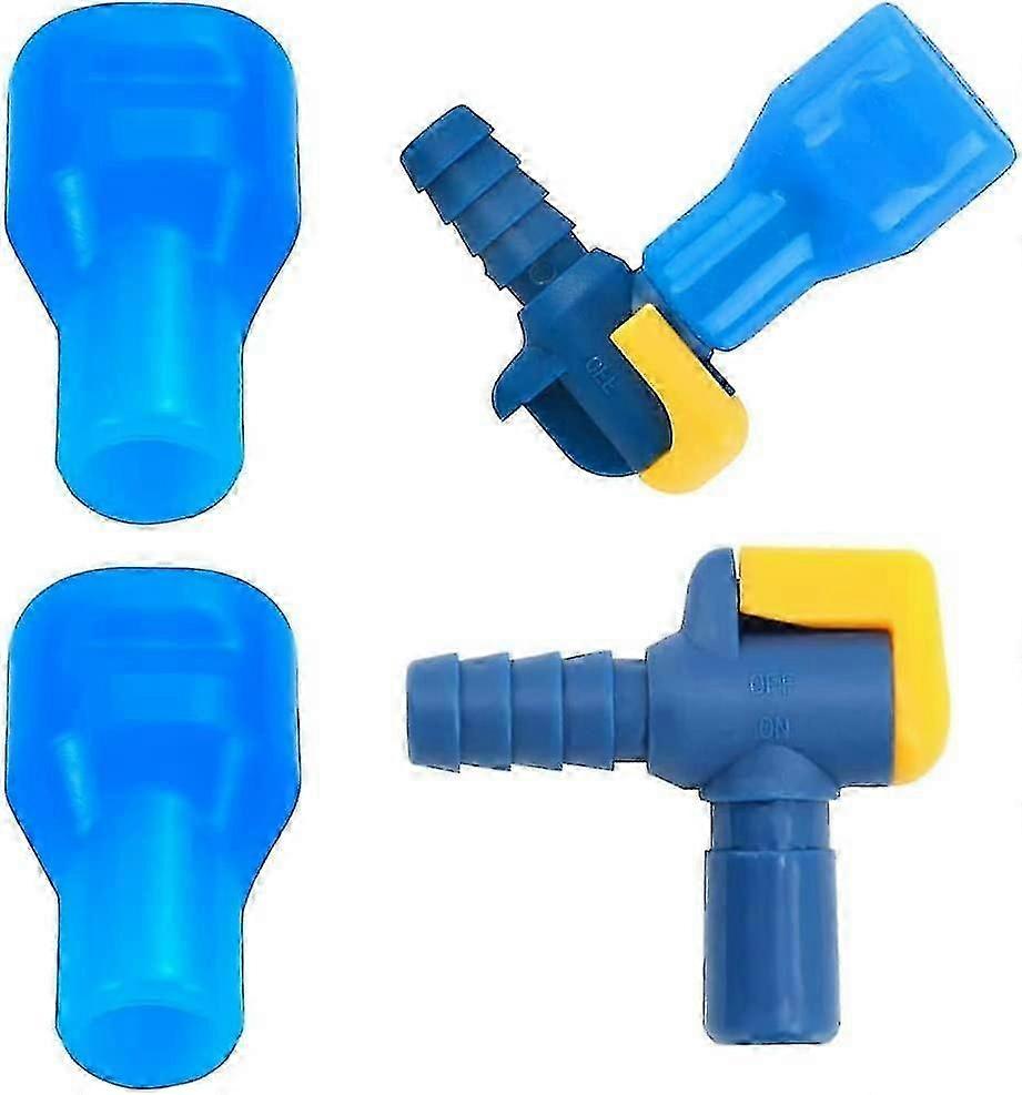 Replacement Bite Valve 3 Pack for Hydration Bladder - Backpacking Accessory Mouthpiece Tubes