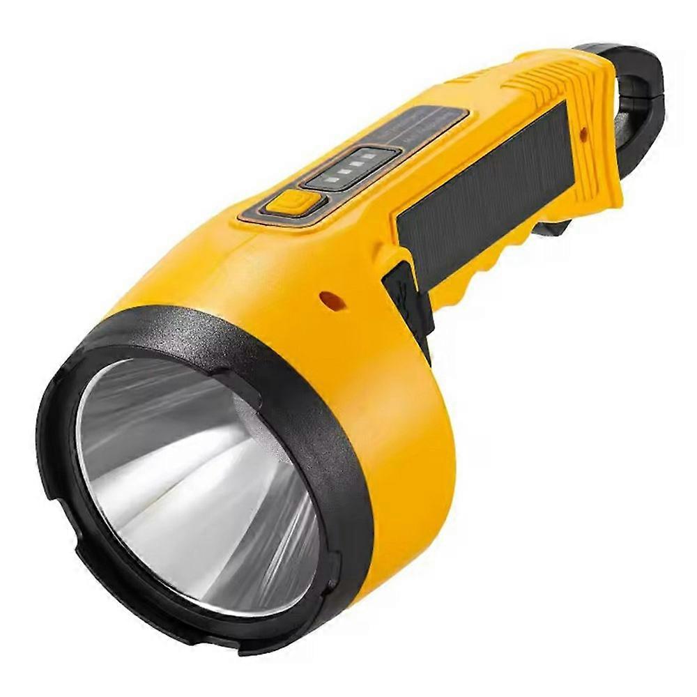 W5217 Multifunctional Flashlight Solar Powered LED Emergency Work Light with Power Bank Function