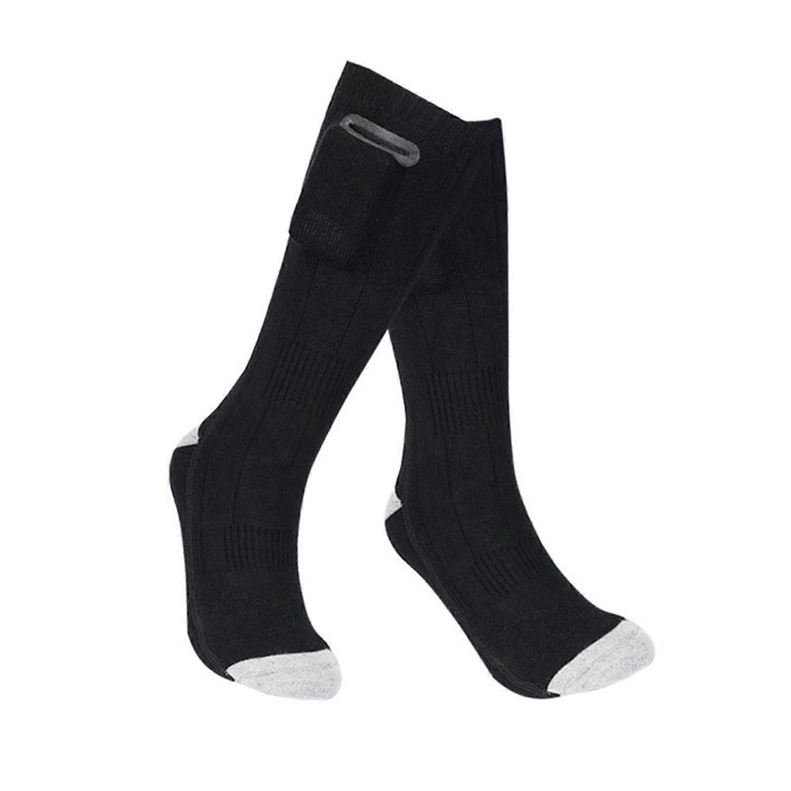 Heated Socks Rechargeable Electric Heating with 3 Temperature Settings for Winter Outdoor Skiing