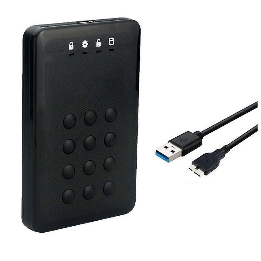 HDD-behuizing SSD-behuizing Gecodeerde harde schijfbehuizing 5 Gbps USB3.0