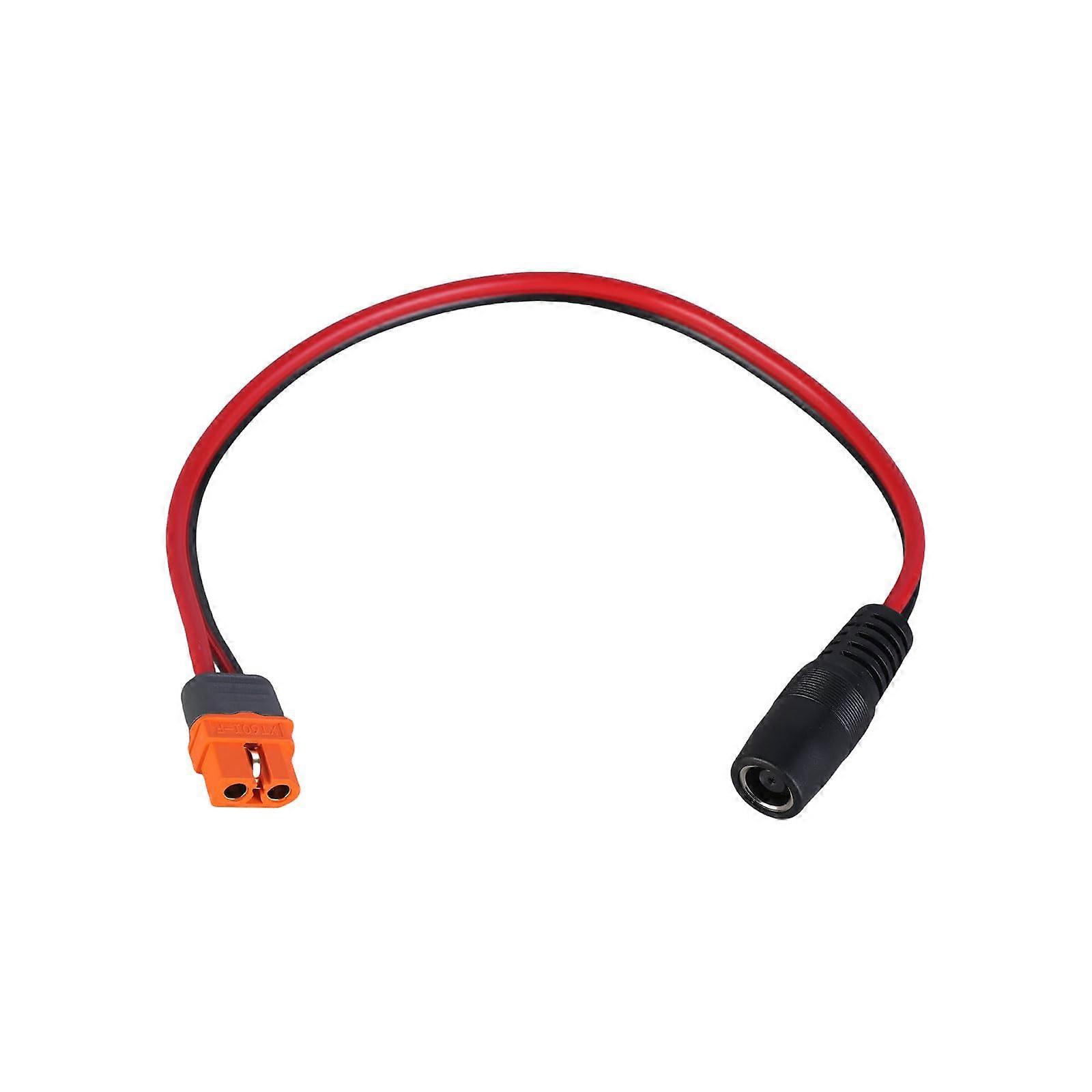 XT60I to DC7909 Female Adapter Cable 32cm for Solar Panel Generator Secure Efficient Power Transfer