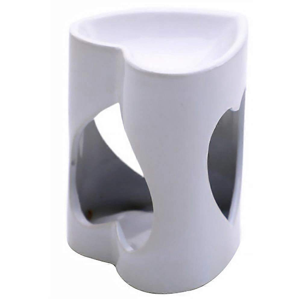 Ceramic Incense Stove for Therapy White