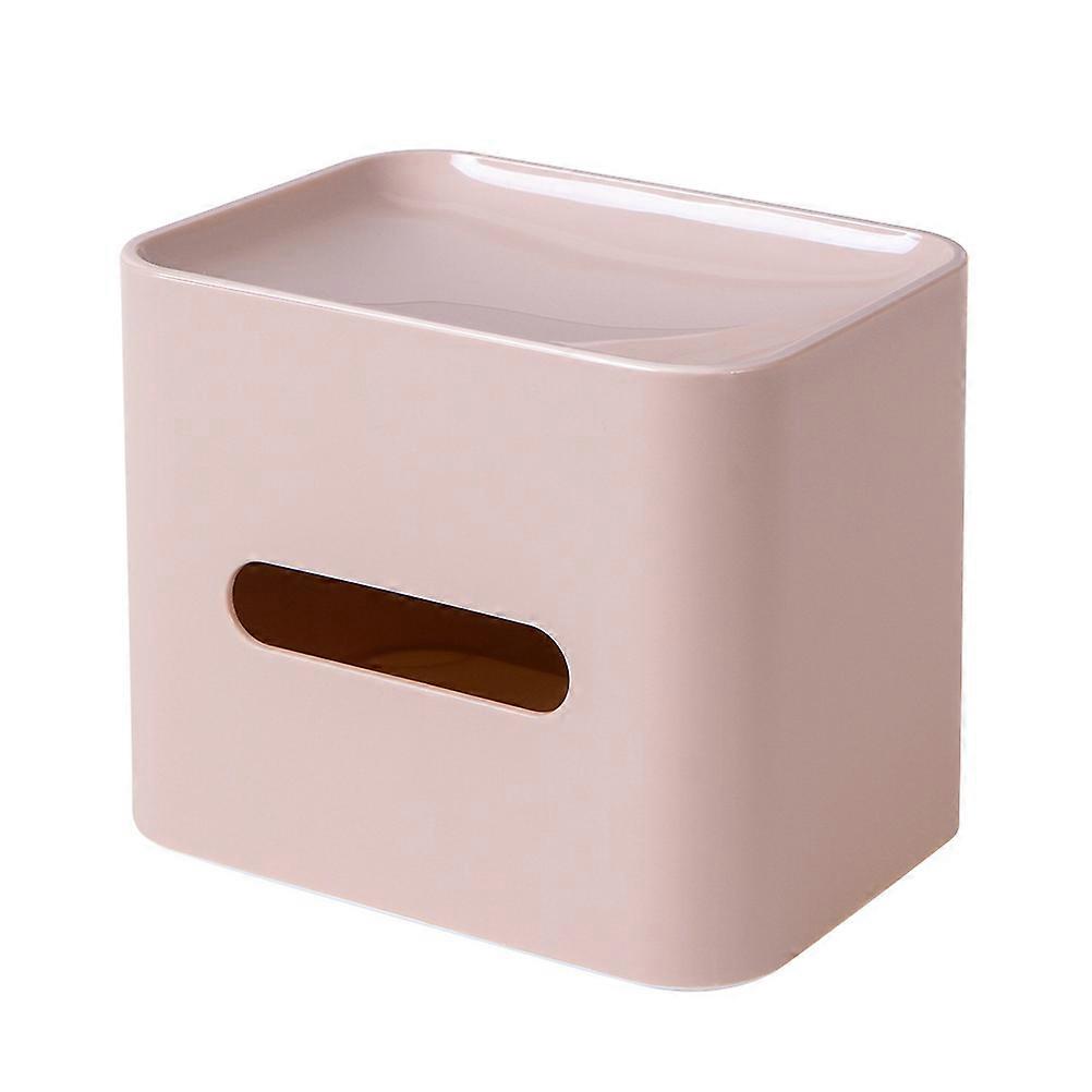 Tissue Storage Box for Holding Napkin Modern Style Pink Design